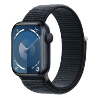 APPLE WATCH SERIES 9 GPS 41MM MIDNIGHT ALUMINIUM CASE WITH MIDNIGHT SPORT LOOP, MR8Y3QC/A