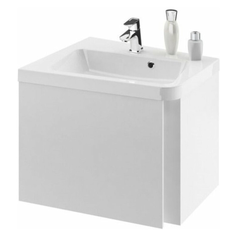 Kúpeľňová skrinka pod umývadlo Ravak 10° 65x54 cm biela X000000745