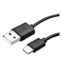 Nabíjací a dátový kábel USB, USB Type-C, 100 cm, Xiaomi, čierny, továrenský