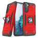 Odolné puzdro na Samsung Galaxy S21 5G G991 Ring Armor Rugged červené