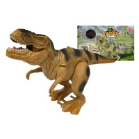 mamido  Dinosaurus Tyrannosaurus Rex so zvukovými a svietiacimi efektmi hnedý