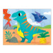 Mudpuppy Puzzle Dinosaury sada 4 v 1