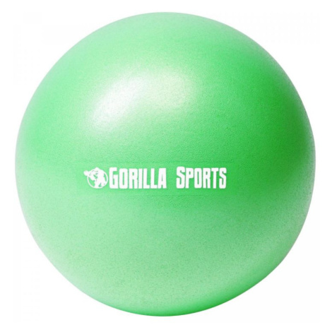 Gorilla Sports Mini lopta na pilates, 23 cm, zelená