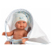 Llorens 26313 NEW BORN CHLAPČEK - realistická bábika bábätko s celovinylovým telom - 26