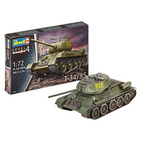 Revell Plastic ModelKit tank T-34|85 1  :  72
