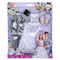 Steffi Love Svadobné šaty a oblek Steffi pre bábiku 29 a 30 cm