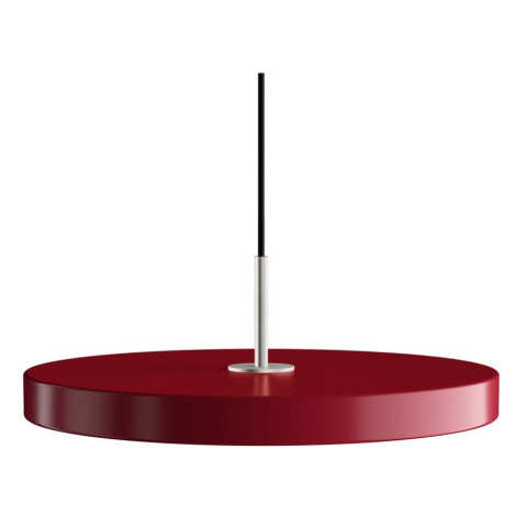 Červené LED závesné svietidlo s kovovým tienidlom ø 43 cm Asteria Medium – UMAGE