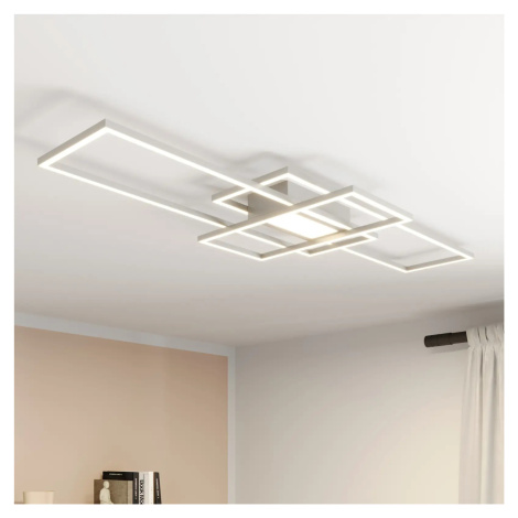 Lindby LED stropné svietidlo Mairin, CCT, diaľkové ovládanie, stmievateľné