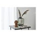 Sivá sklenená váza (výška  21 cm) Daun – Villa Collection