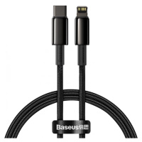 Nabíjací a dátový kábel USB Type-C, Lightning, 200 cm, 20 W, s ochranou proti rozbitiu, rýchle n