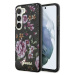 Kryt Guess Samsung Galaxy S23+ black hardcase Flower Collection (GUHCS23MHCFWSK)