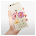 Silikónové puzdro iSaprio - Three Flowers - Huawei P10
