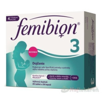 Femibion 3 Kojení 28 tabliet + 28 toboliek 3balenia