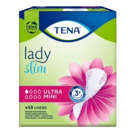 TENA Lady Slim ultra mini inkontinenčné slipové vložky 48 kusov