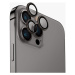 UNIQ OPTIX IPHONE 15 PRO (2023) 6.1 ALUMINIUM CAMERA LENS PROTECTOR - STEEL GREY (GREY)