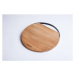 Kinekus Doska na krájanie / dekoráciu drevená dub, 25cm x 1,5cm PORKERT MITIS