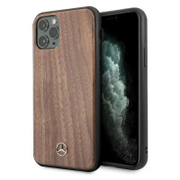 Kryt Mercedes  iPhone 11 Pro hard case brown Wood Line Walnut MEHCN58VWOLB
