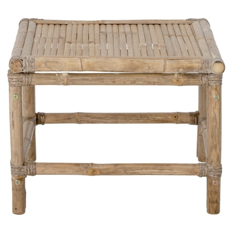 Bambusový záhradný odkladací stolík 55x55 cm Sole – Bloomingville