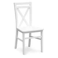 Drevená stolička DARIUSZ 2 Biela,Drevená stolička DARIUSZ 2 Biela