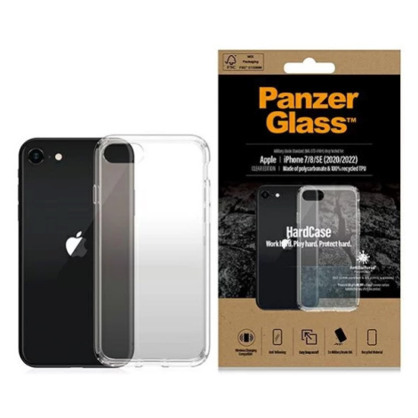 Kryt PanzerGlass HardCase iPhone SE 2022 / SE 2020 / 7 / 8 Antibacterial Military grade Tangerin