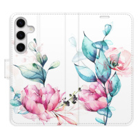 Flipové puzdro iSaprio - Beautiful Flower - Samsung Galaxy S24
