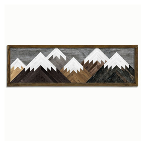 Nástenný obraz Mountains, 120 × 35 cm Evila Originals