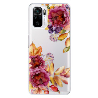 Odolné silikónové puzdro iSaprio - Fall Flowers - Xiaomi Redmi Note 10 / Note 10S
