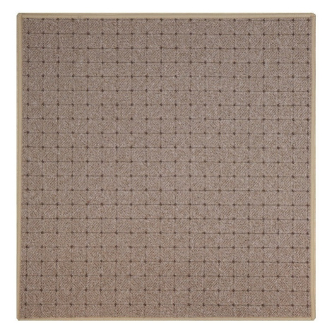 Kusový koberec Udinese béžový new čtverec - 120x120 cm Condor Carpets