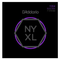 D'Addario NYXL 7-strunová stredná 11-64