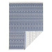 Kusový koberec Twin Supreme 103439 Kuba blue creme – na ven i na doma - 80x150 cm NORTHRUGS - Ha