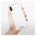 Plastové puzdro iSaprio - 4Pure - bílý - iPhone XS