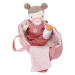 Textilná bábika bábätko baby Rosa v prenosnom košíku Little Dutch s príslušenstvom