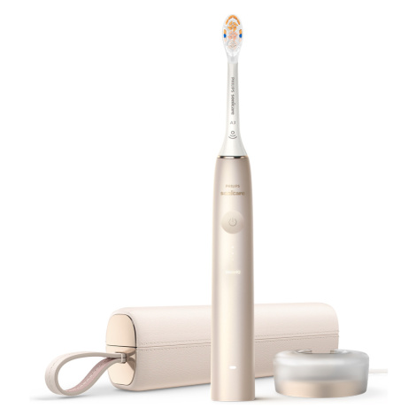 Sonická zubná kefka s aplikáciou Philips Sonicare Prestige Champagne HX9992/11