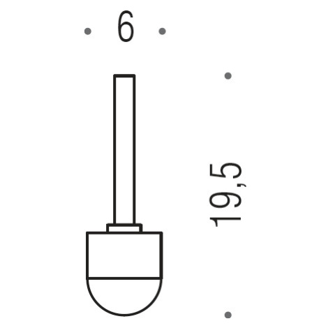CB - BASIC B2757 - Náhradná hlavica na WC kefu Colombo