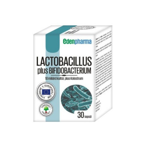 Edenpharma Lactobacillus plus Bifidobacterium 30 cps