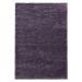 Kusový koberec Sydney Shaggy 3000 violett - 80x150 cm Ayyildiz koberce