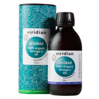 VIRIDIAN Viridikid Omega 3 Oil Organic (Bio Omega 3 olej pre deti) 200 ml