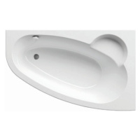 Ravak Asymmetric asymetrická vaňa 160x105 cm akrylát pravá c471000000 ASY1600P