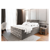 Expedo Čalúnená posteľ boxspring FENDI, 160x200, casablanca 14