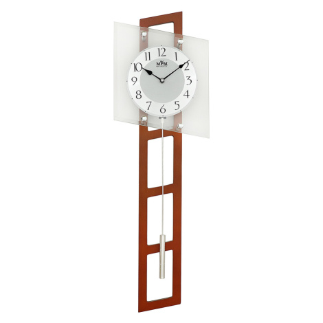 Kyvadlové hodiny MPM 3187.54 drevo, 70cm
