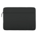 UNIQ VIENNA PROTECTIVE RPET FABRIC LAPTOP SLEEVE (UP TO 16”) - MIDNIGHT BLACK (MIDNIGHT BLACK)