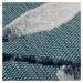 Kusový koberec Plaza Willow Blue – na ven i na doma - 200x290 cm Flair Rugs koberce