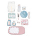 Prebaľovacie potreby v kufríku Vanity Natur D'Amour Baby Nurse Smoby pre bábiku s 12 doplnkami