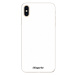 Silikónové puzdro iSaprio - 4Pure - bílý - iPhone XS Max
