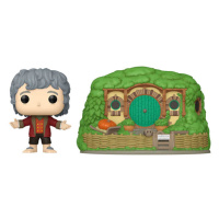 Funko POP! Lord of the Rings: Bilbo Baggins with Bag-End Town Edition