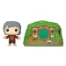 Funko POP! Lord of the Rings: Bilbo Baggins with Bag-End Town Edition