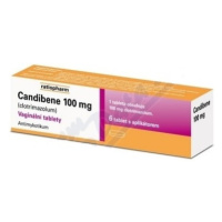 Candibene vaginálne tablety 6 tbl x 100 mg