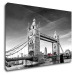 Impresi Obraz Tower Bridge čiernobielý - 30 x 20 cm