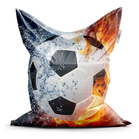 Sedací vak Futbalová lopta - 200x140 cm