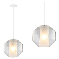 Toolight - závesné svietidlo MARBLE E27 60W APP908-1CP, imitácia mramoru, OSW-06674